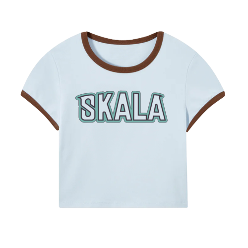 Core Baby Tee Color Ribbing(200GSM)