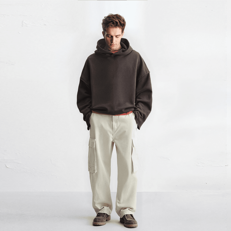 Unisex Boxy Hoodie（460GSM)