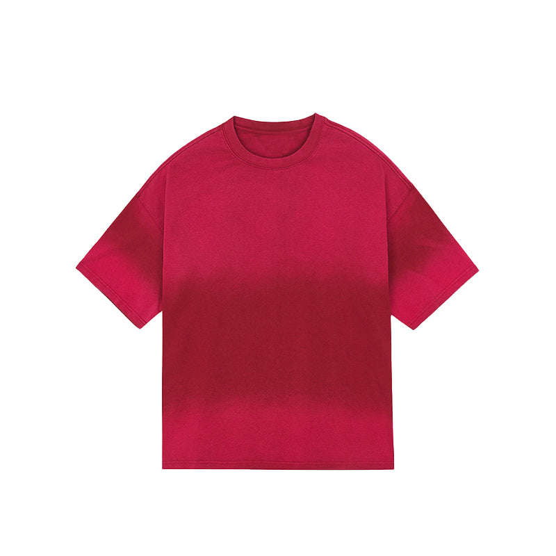 260GSM 100% Cotton Washed Vintage Tie-dye Oversized T-shirt