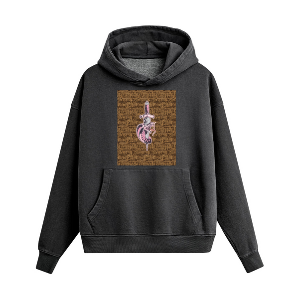 440GSM Unisex Heavyweight Washed Boxy Hoodie
