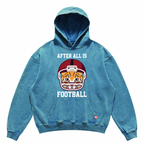 Unisex Super Heavyweight Oversized Faded Hoodie(440GSM)