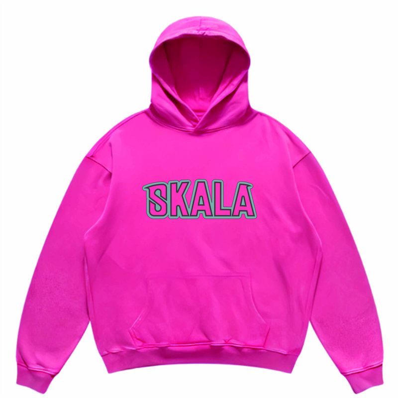 Unisex Super Heavyweight Oversized Faded Hoodie(440GSM)