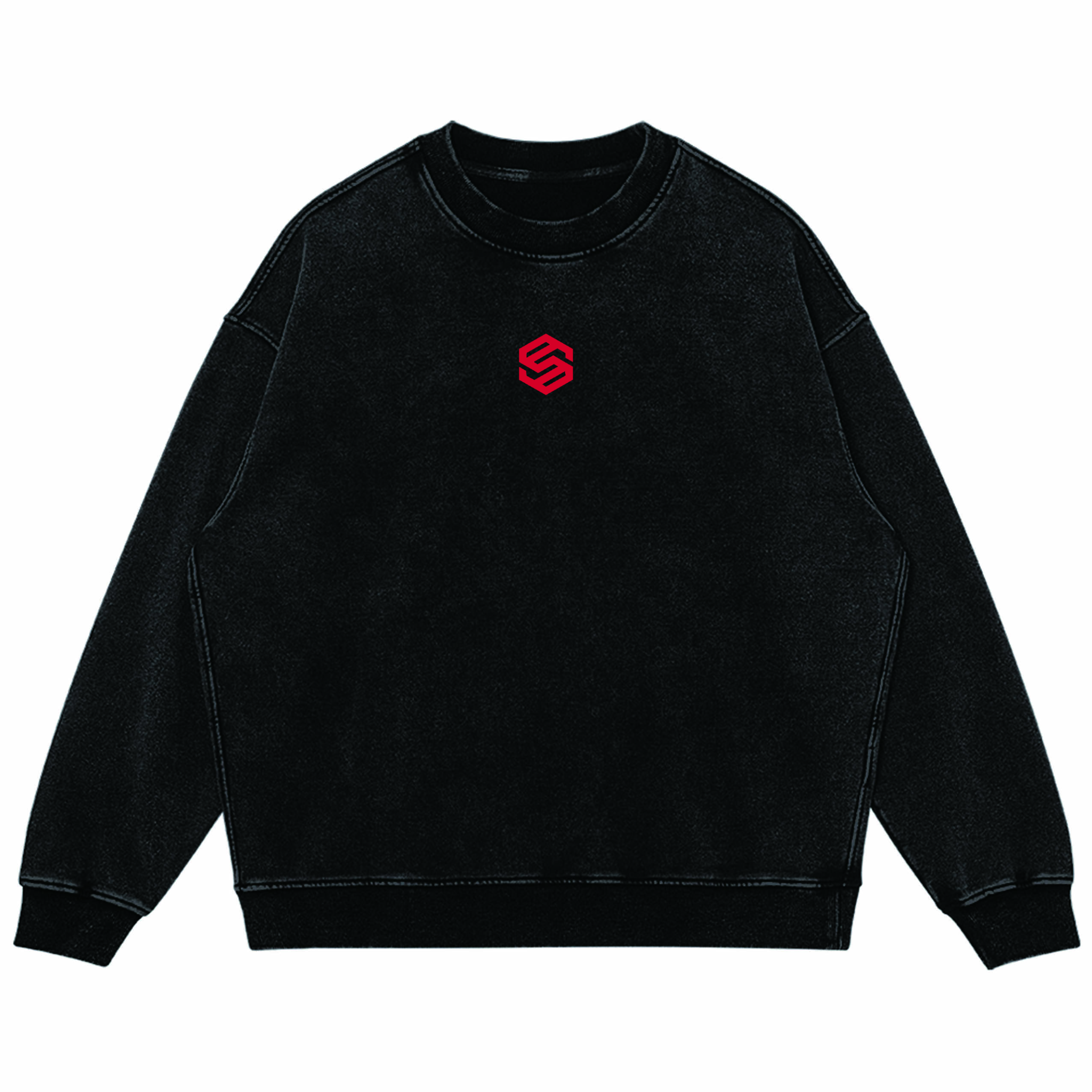 Unisex Super Heavyweight Oversized Faded Sweatshirt(440GSM)