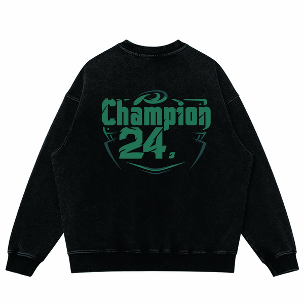 Unisex Super Heavyweight Oversized Faded Sweatshirt(440GSM)