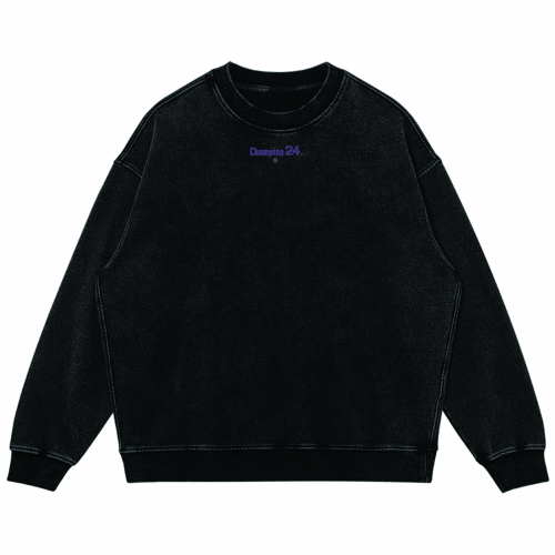 Unisex Super Heavyweight Oversized Faded Sweatshirt(440GSM)
