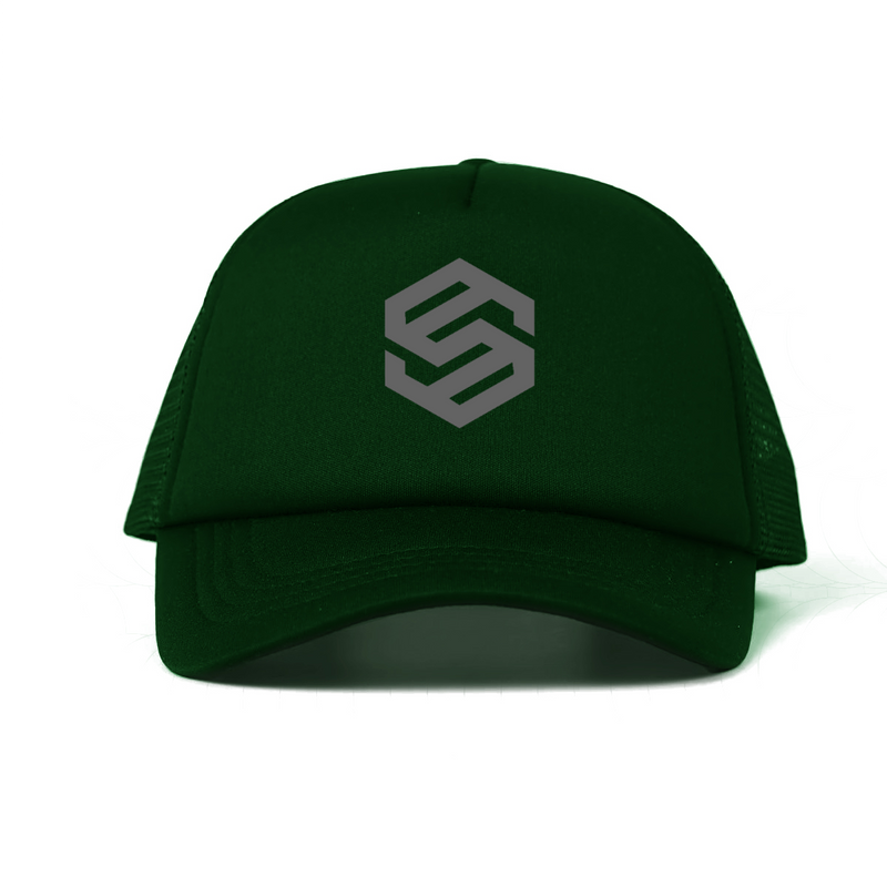 Foam Trucker Hat with Mesh Panels