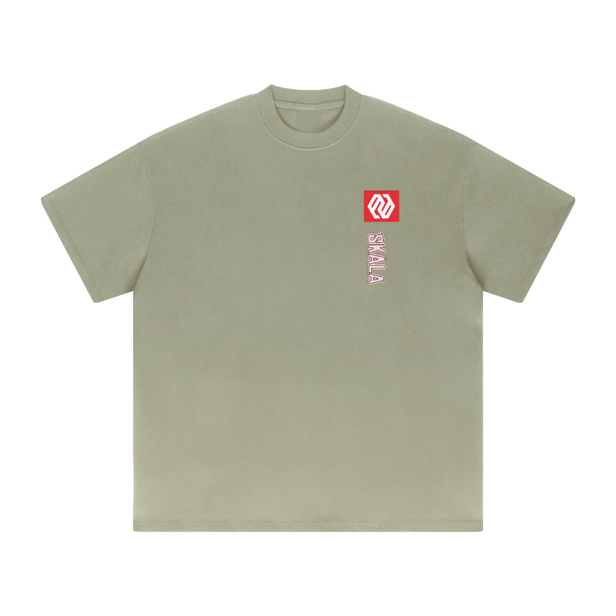 Unisex Oversized Heavyweight  Solid Color T-Shirt(420GSM)