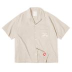 Cuban Collar Short-sleeve Shirt