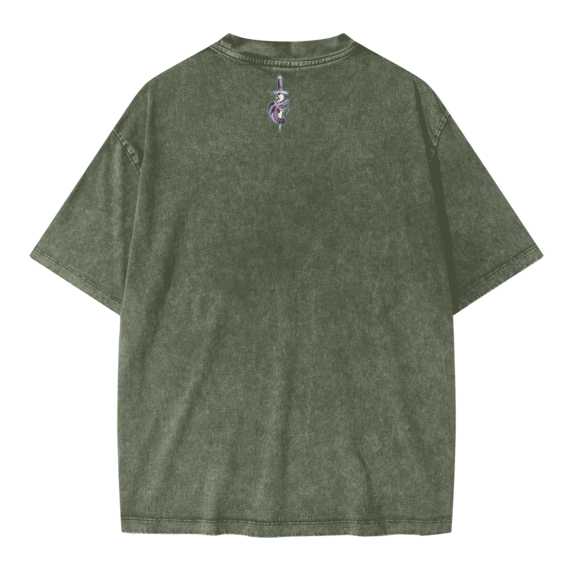 Unisex Oversized Snow Wash T-shirt(285GSM)