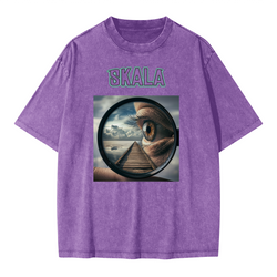 Unisex Oversized Snow Wash T-shirt(285GSM)