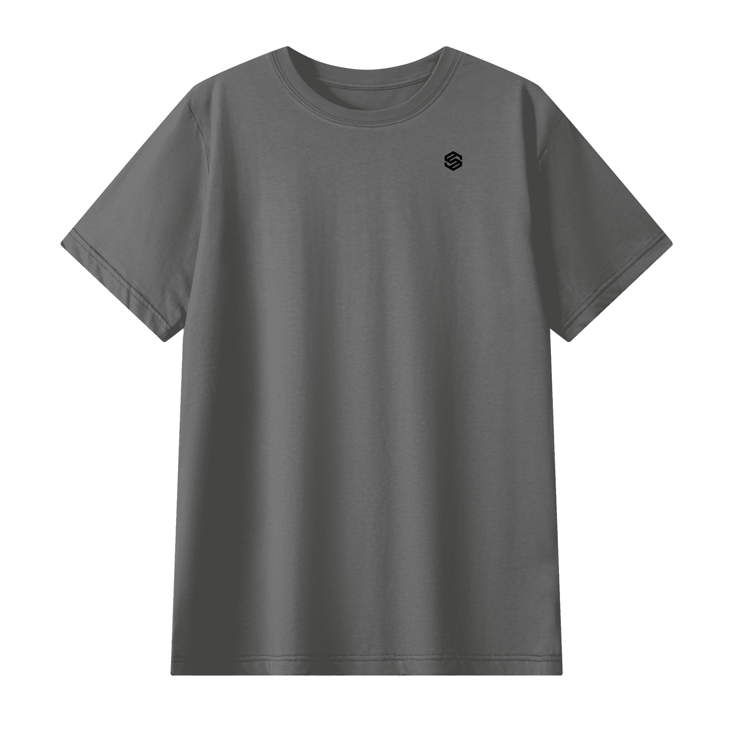 Unisex Classic Crew Neck Combed Mercerized T-shirt(180GSM)