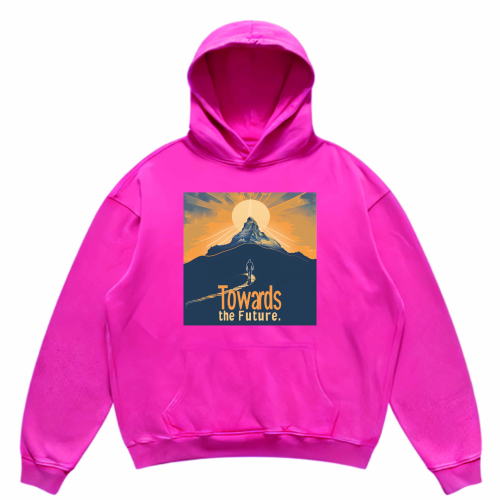 Unisex Super Heavyweight Oversized Faded Hoodie(440GSM)