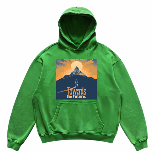 Unisex Super Heavyweight Oversized Faded Hoodie(440GSM)