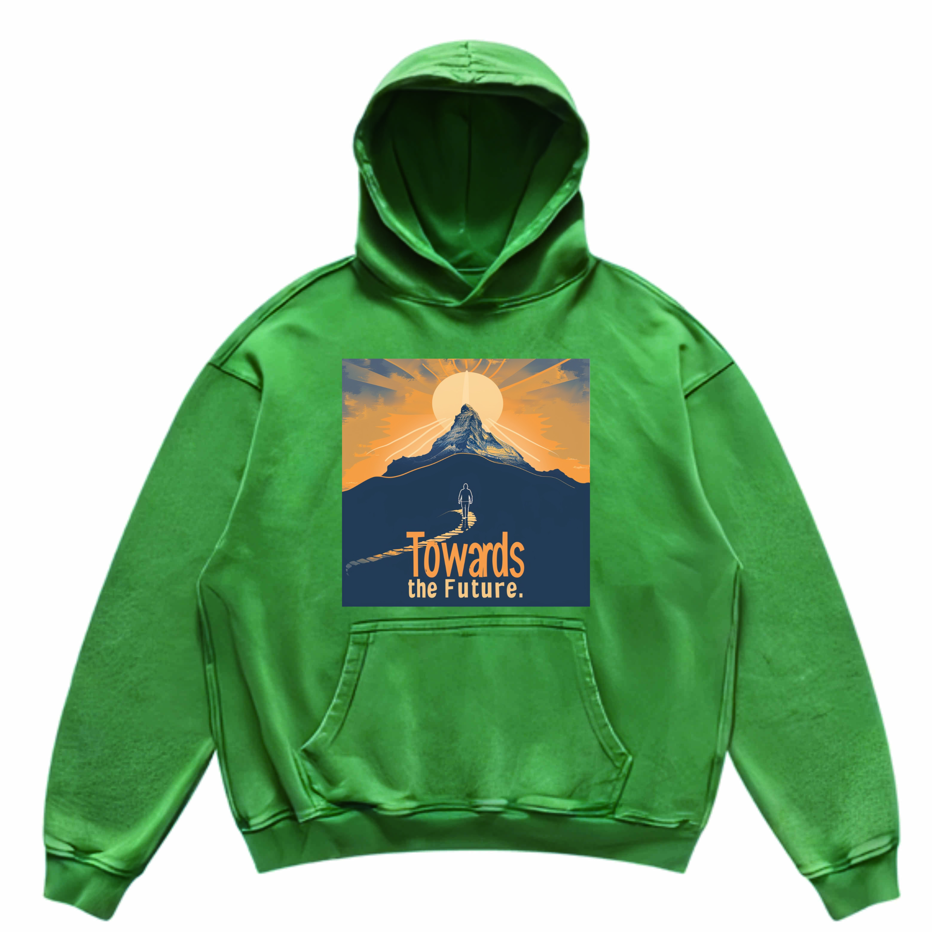 Unisex Super Heavyweight Oversized Faded Hoodie(440GSM)