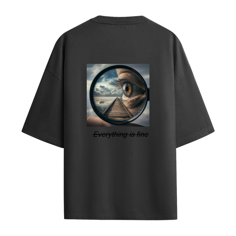 255GSM Unisex Oversized Short Sleeve T-Shirt