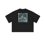 Unisex Cropped Loose T-shirt(280GSM)