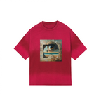 260GSM 100% Cotton Washed Vintage Tie-dye Oversized T-shirt