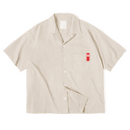 Cuban Collar Short-sleeve Shirt