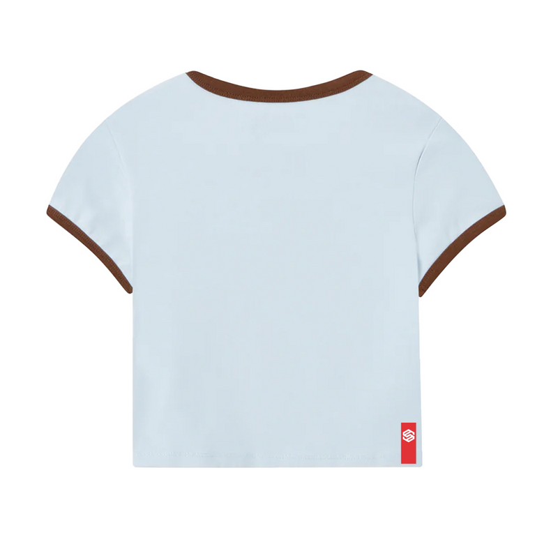 Core Baby Tee Color Ribbing(200GSM)