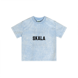 Streetwear Kids Vintage Washed T-Shirt (240GSM)