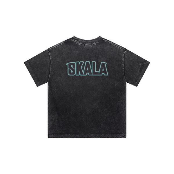Streetwear Kids Vintage Washed T-Shirt (240GSM)