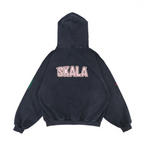 Reverse Pocket Unisex Distressed Cotton Hoodie