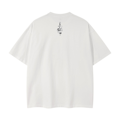 Unisex Glow in the Dark Oversized T-Shirt(240GSM)