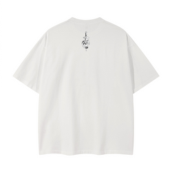 Unisex Glow in the Dark Oversized T-Shirt(240GSM)