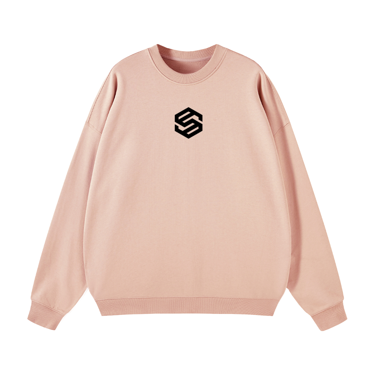 Unisex 100% Cotton Lightweight Oversize Crewneck Sweatshirt (290 GSM)