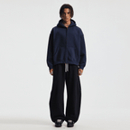 unisex cropped fleece hoodie