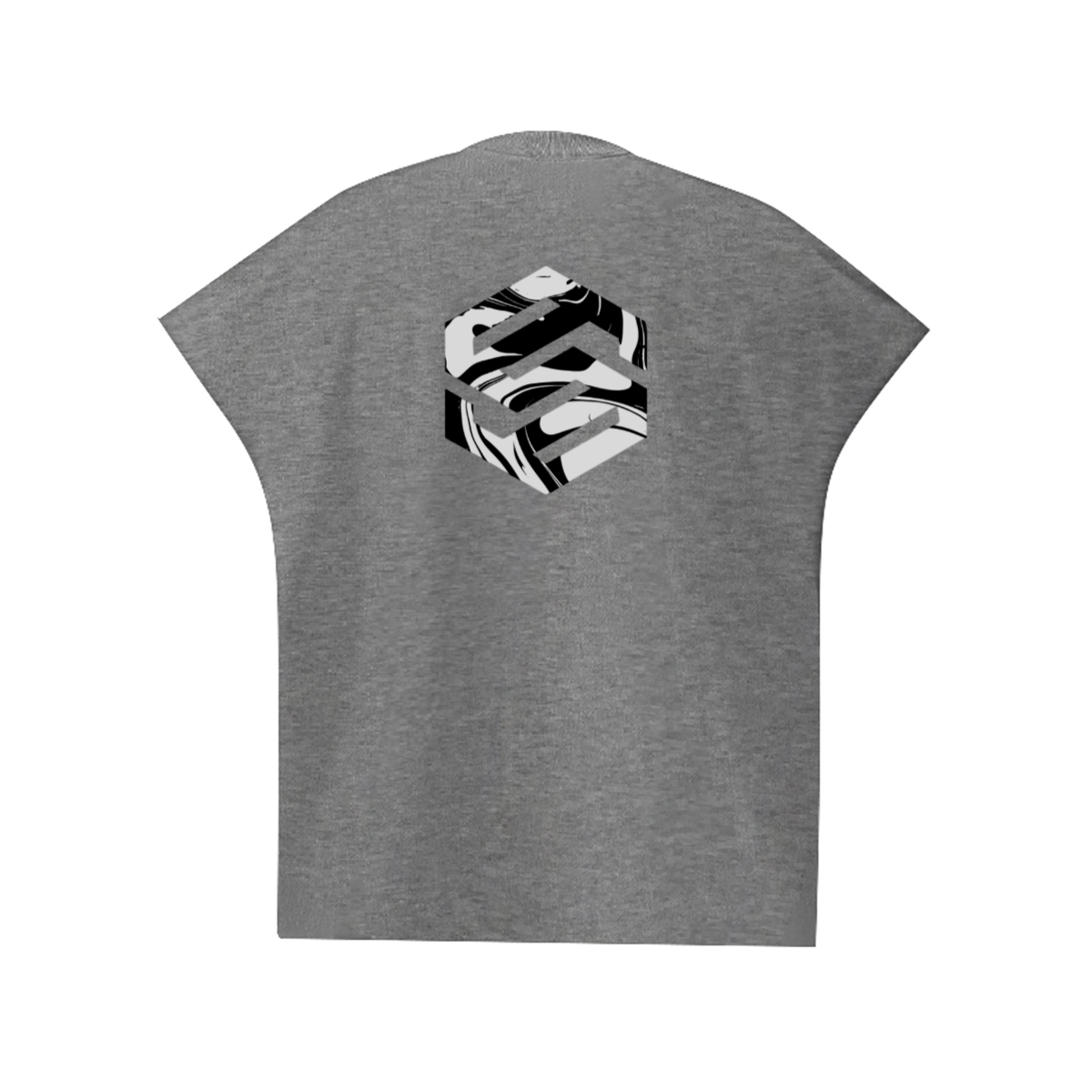 Unisex Reversible Boxy Fit Cropped T-Shirt（240GSM)