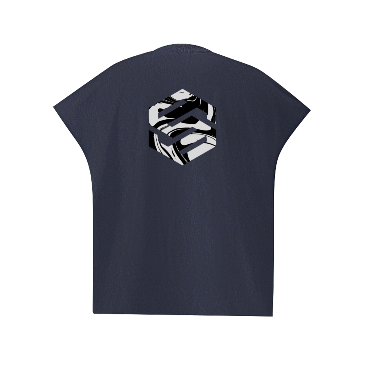 Unisex Reversible Boxy Fit Cropped T-Shirt（240GSM)