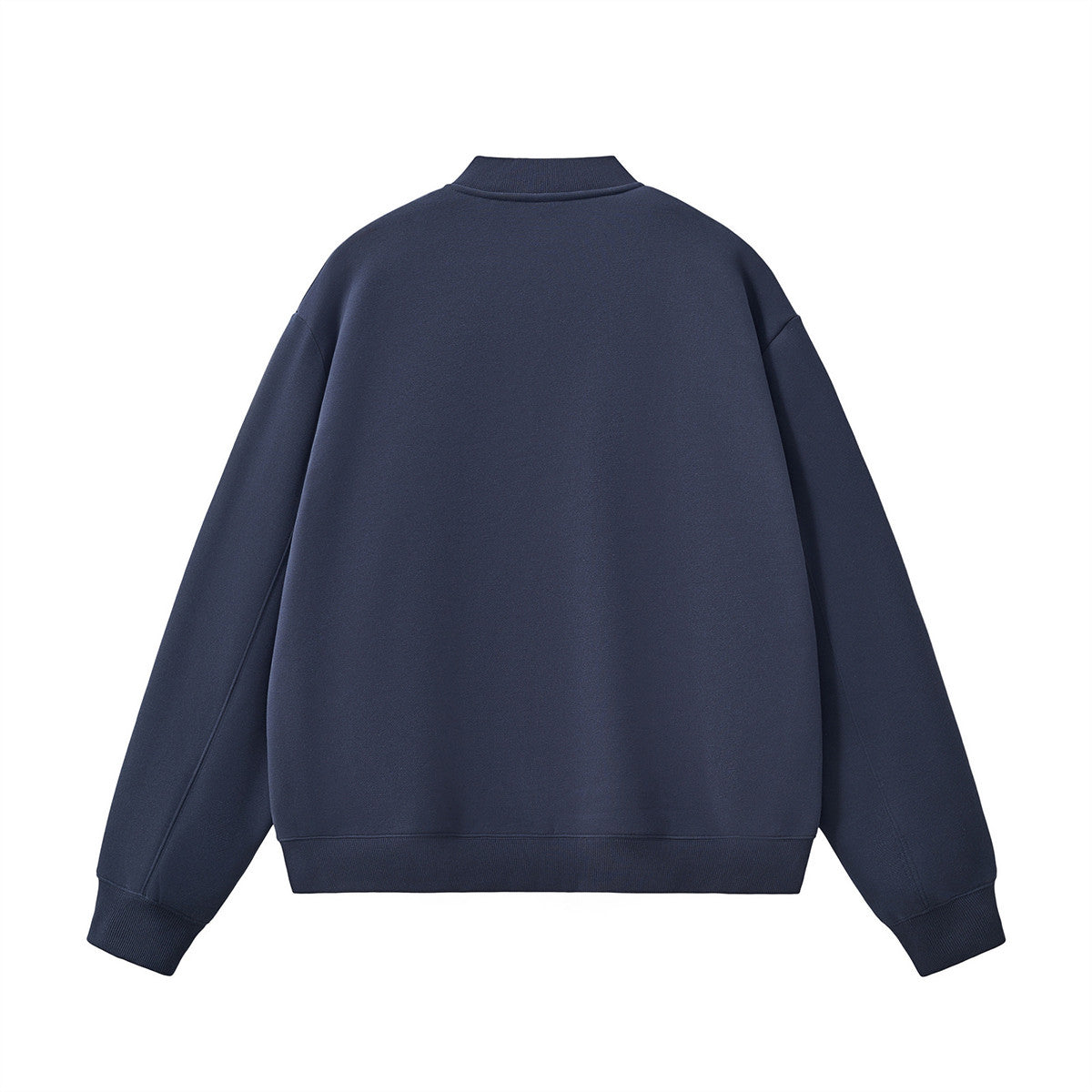 Unisex Fleece Zip-Up Baseball Jacket（360GSM）