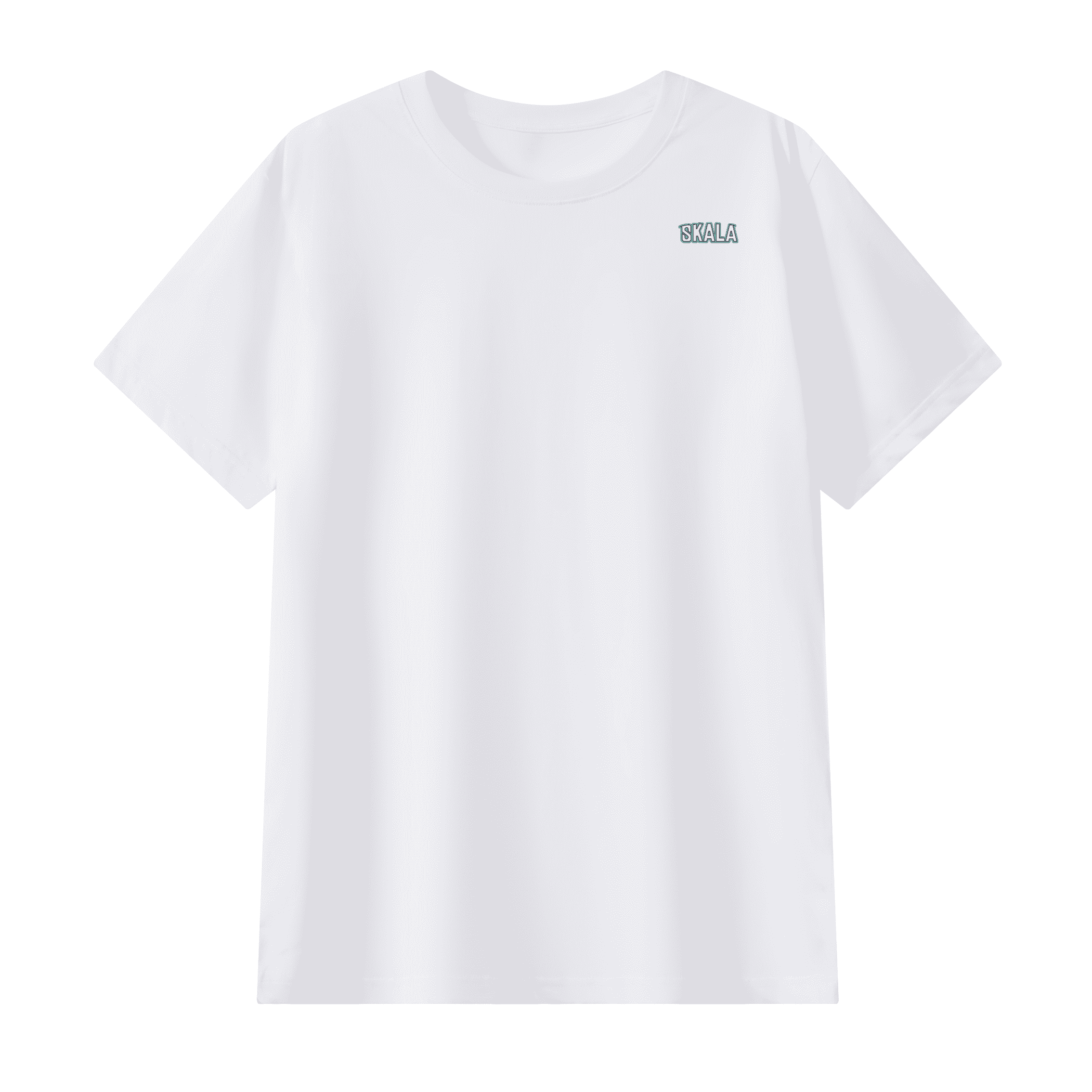 Unisex Classic Crew Neck Combed Mercerized T-shirt(180GSM)