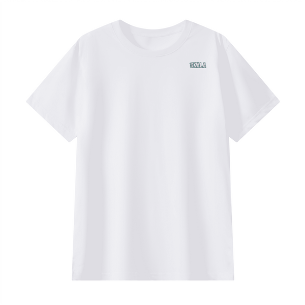 Unisex Classic Crew Neck Combed Mercerized T-shirt(180GSM)