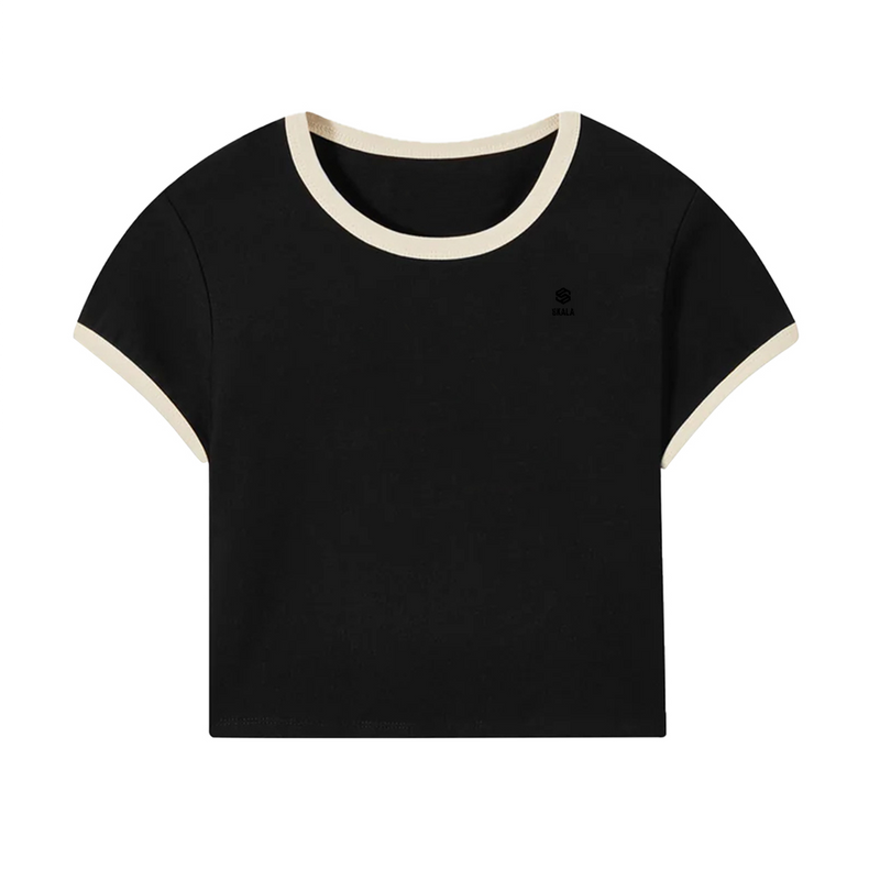 Core Baby Tee Color Ribbing(200GSM)