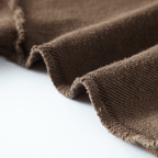 Cropped Oversized Washed Sweatshirt with Premium Cotton