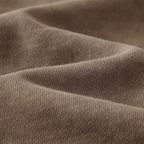 Cropped Oversized Washed Sweatshirt with Premium Cotton