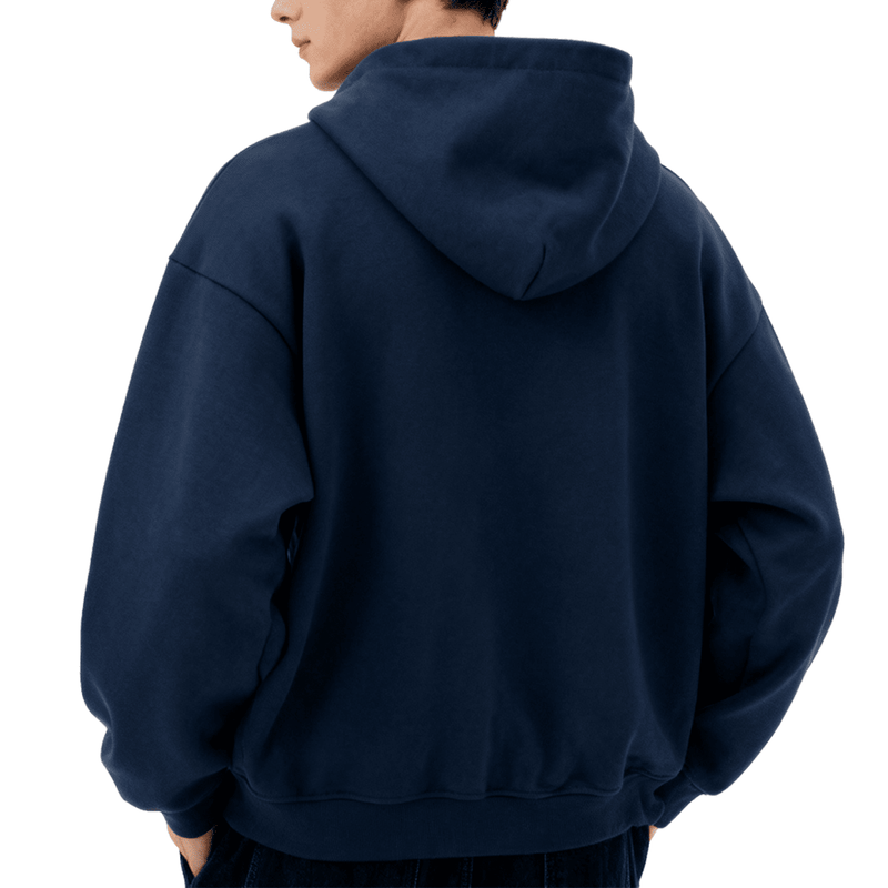 Unisex Cropped Oversized Zip-up Hoodie (460 GSM)