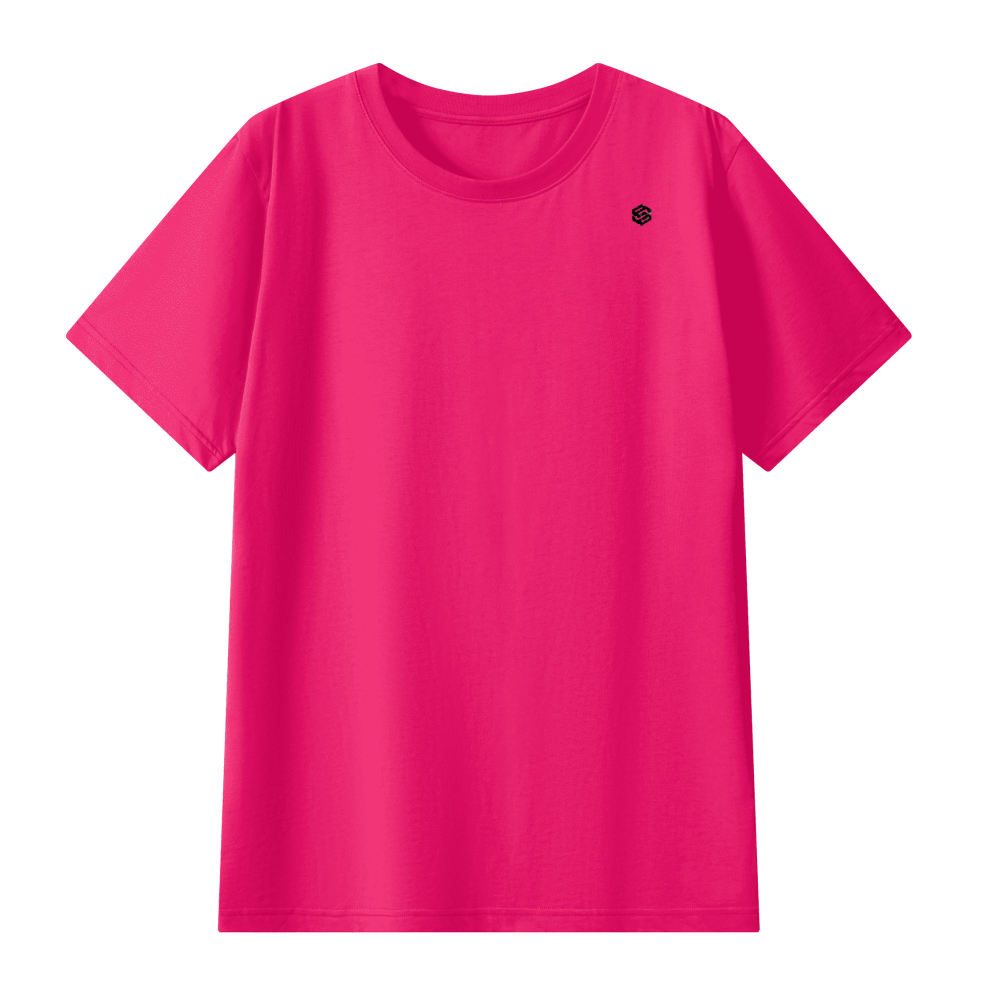 Unisex Classic Crew Neck Combed Mercerized T-shirt(180GSM)