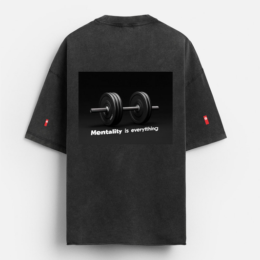 285GSM Unisex Washed Oversized Short Sleeve T-Shirt