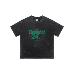 Streetwear Kids Vintage Washed T-Shirt(240GSM)