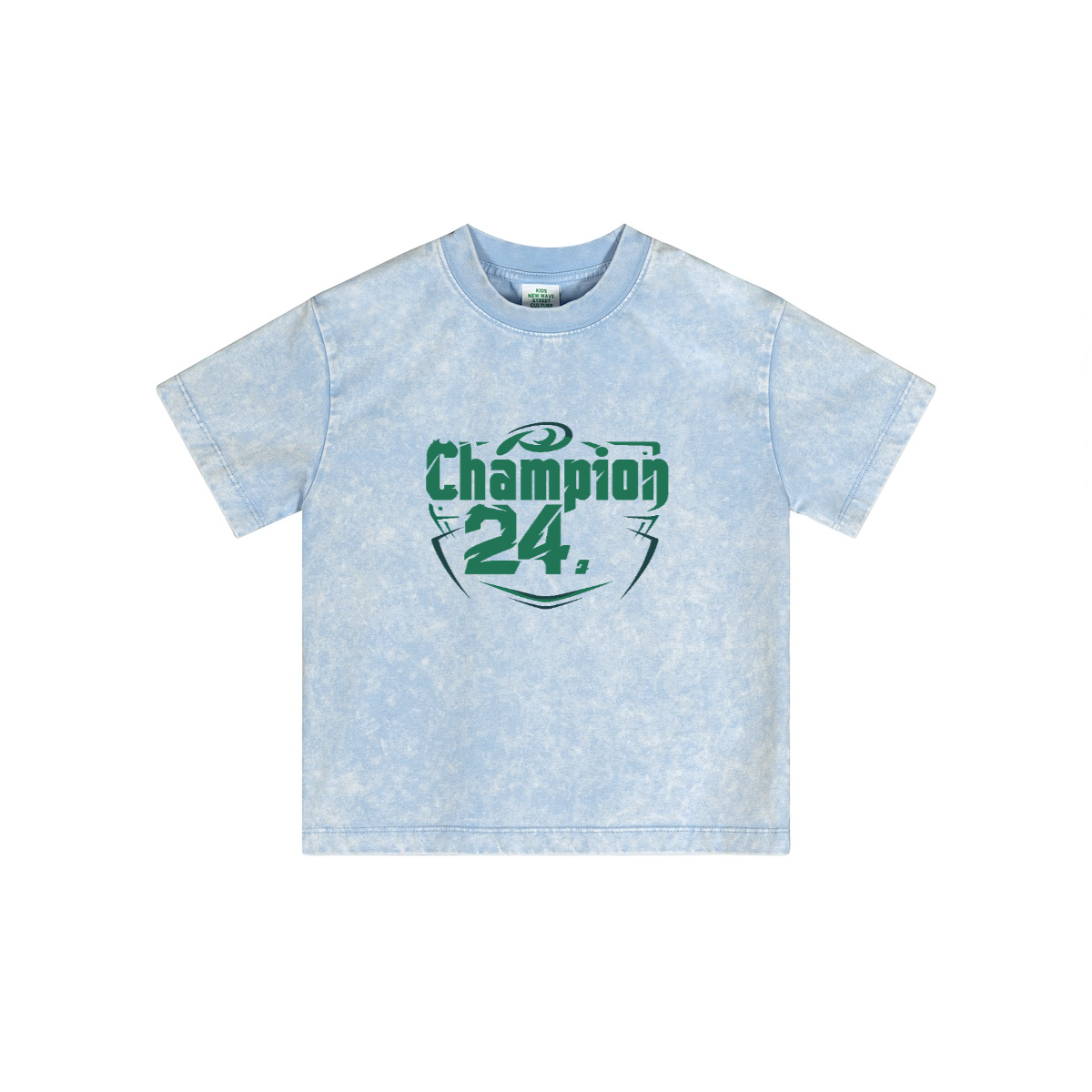 Streetwear Kids Vintage Washed T-Shirt(240GSM)