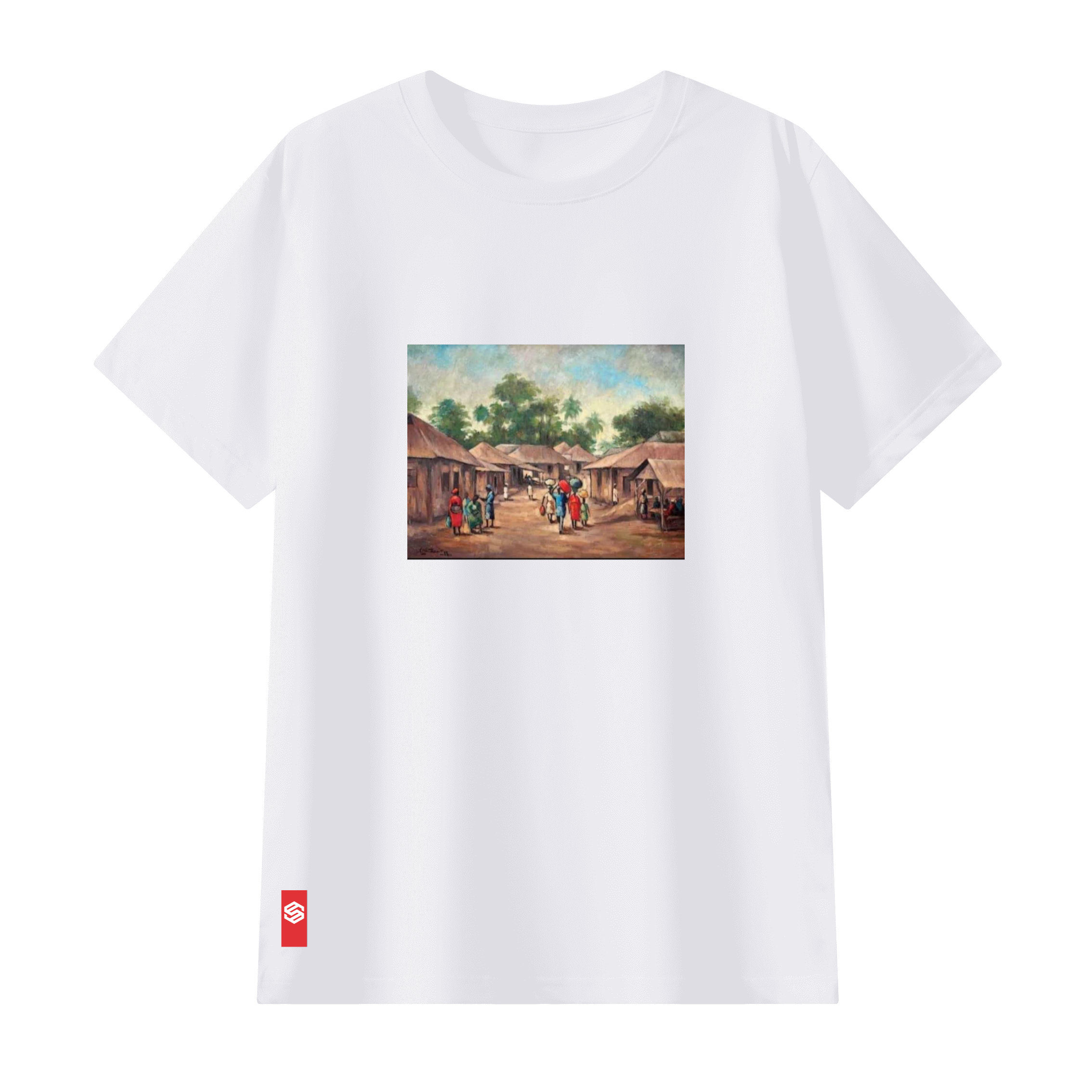 Unisex Classic Crew Neck Combed Mercerized T-shirt(180GSM)