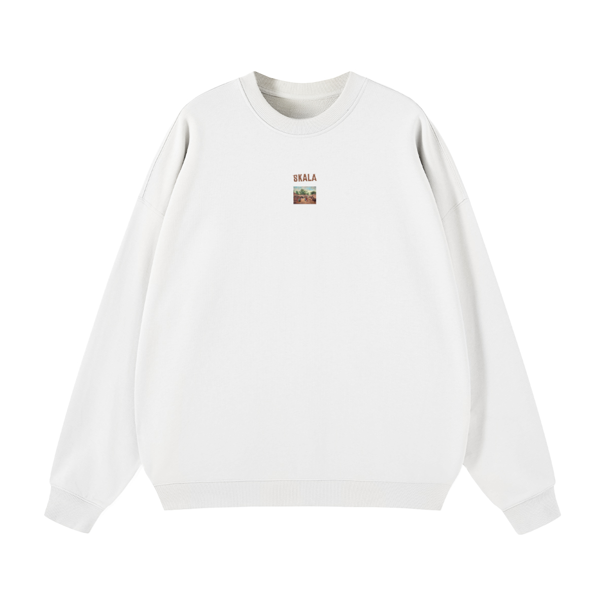 Unisex 100% Cotton Lightweight Oversize Crewneck Sweatshirt (290 GSM)