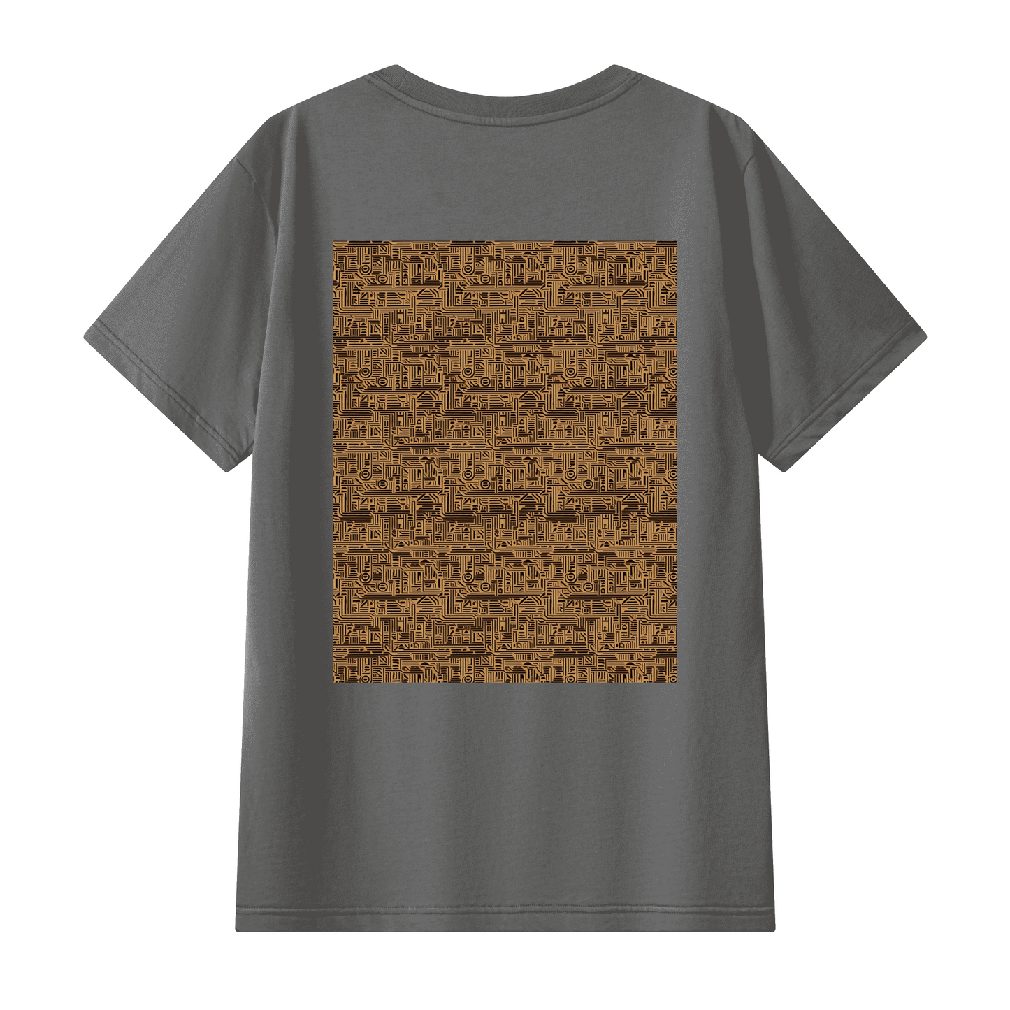 Unisex Classic Crew Neck Combed Mercerized T-shirt(180GSM)