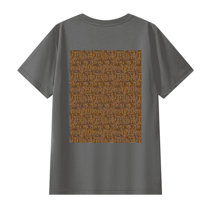 Unisex Classic Crew Neck Combed Mercerized T-shirt(180GSM)
