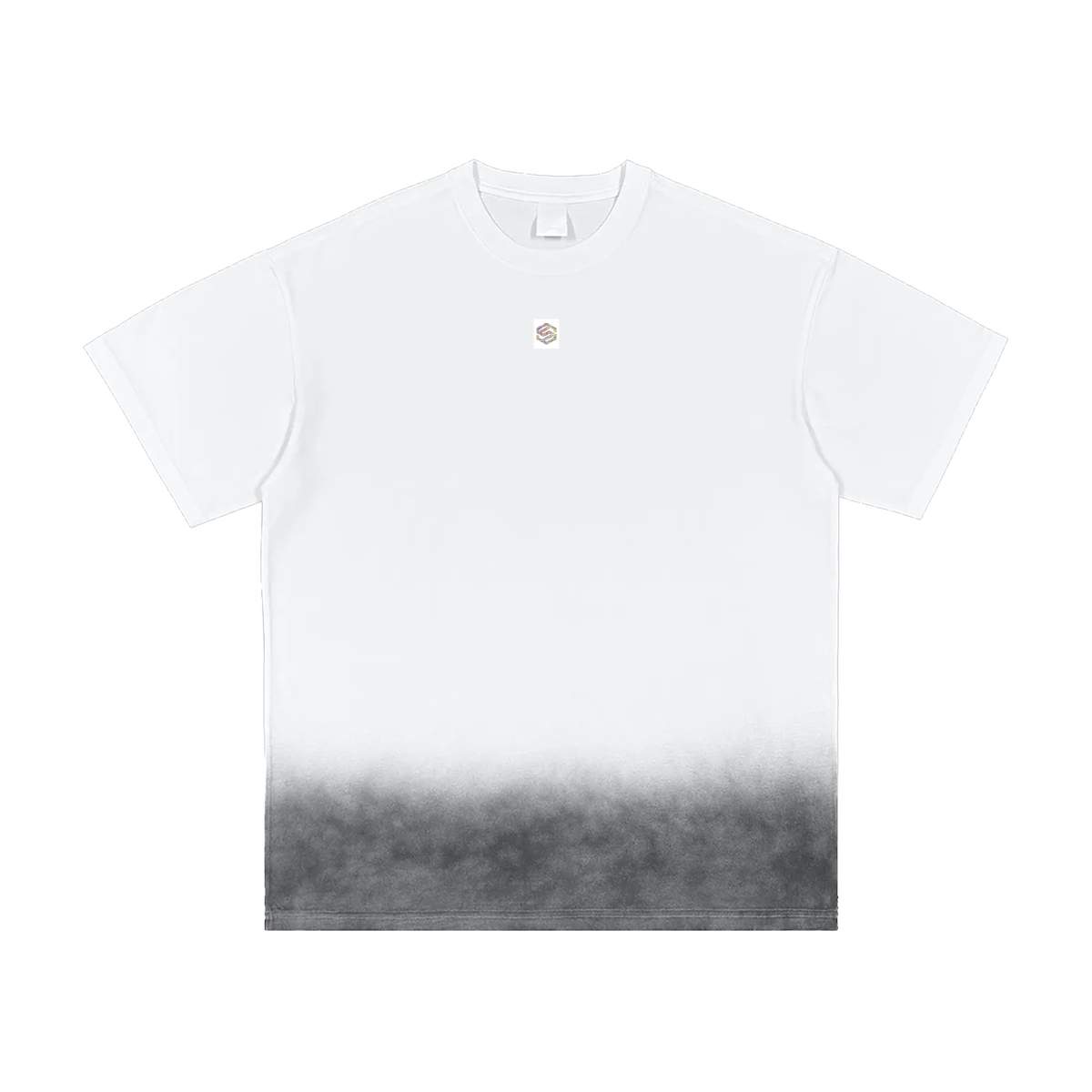 Bottom Sunfade Gradient Washed Vintage T-Shirt(250GSM)