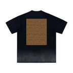 Bottom Sunfade Gradient Washed Vintage T-Shirt(250GSM)