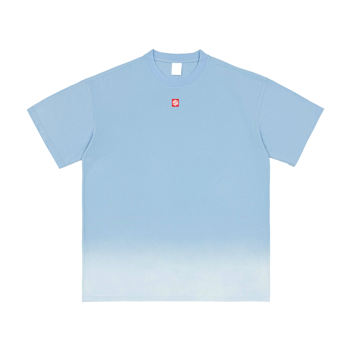 Bottom Sunfade Gradient Washed Vintage T-Shirt(250GSM)
